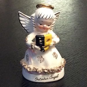 Vintage Napco ceramic October Angel